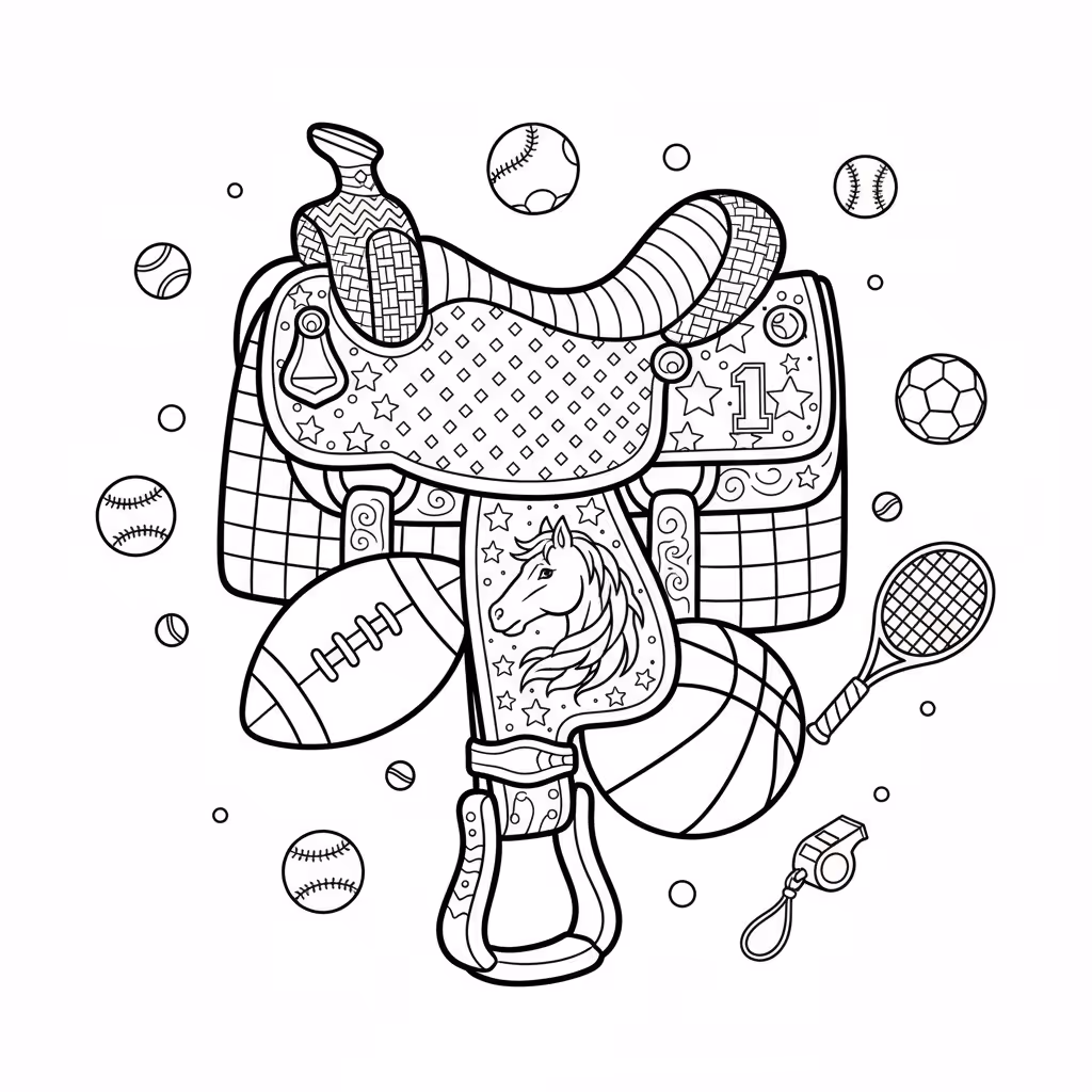 coloriage pour enfant à télécharger, niveau intermédiaire.