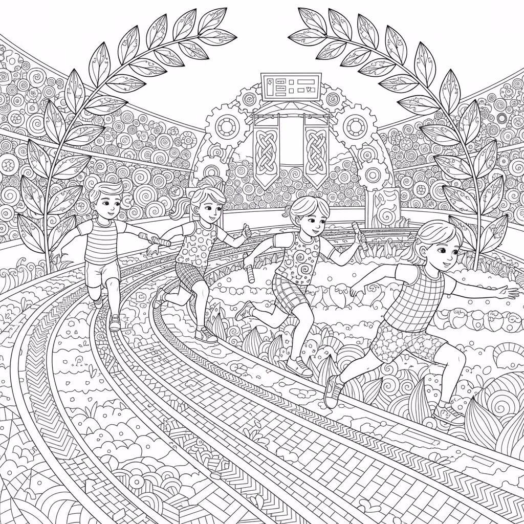 coloriage pour enfant à télécharger, niveau facile.coloriage pour enfant à télécharger, niveau difficile.