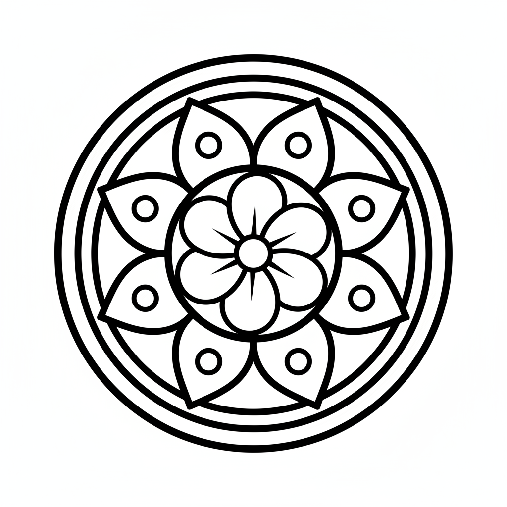 coloriage pour enfant à télécharger, niveau facile.