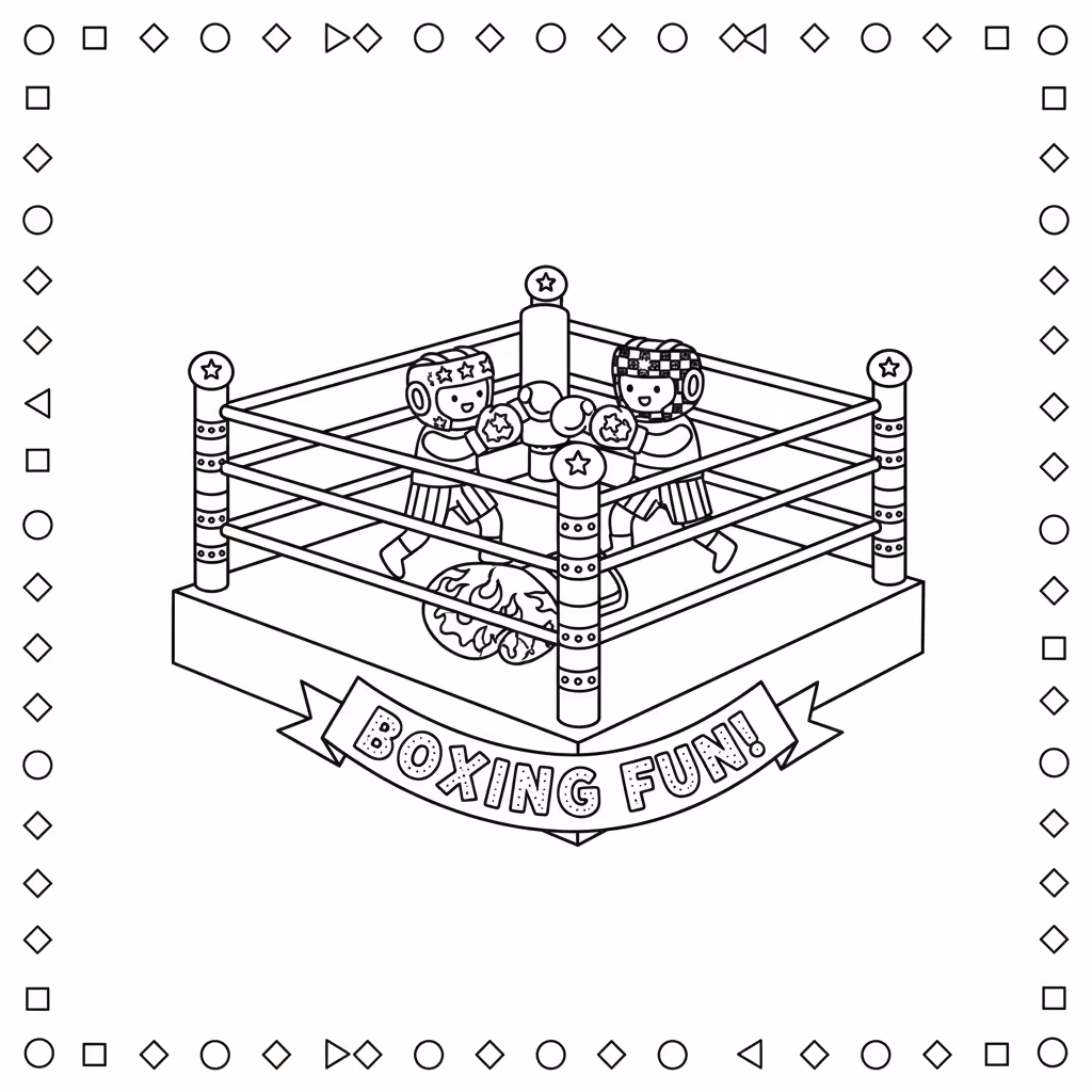coloriage pour enfant à télécharger, niveau intermédiaire.