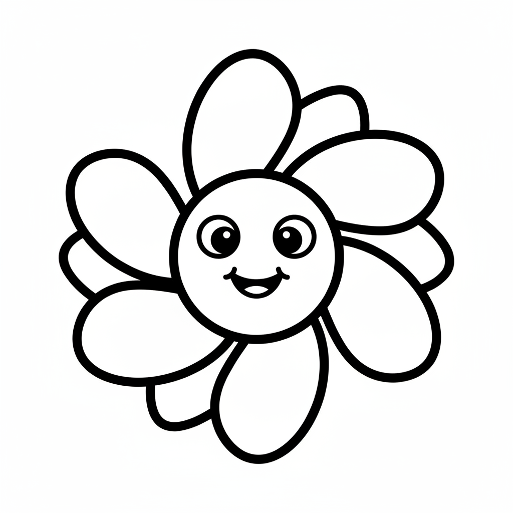 coloriage pour enfant à télécharger, niveau facile.