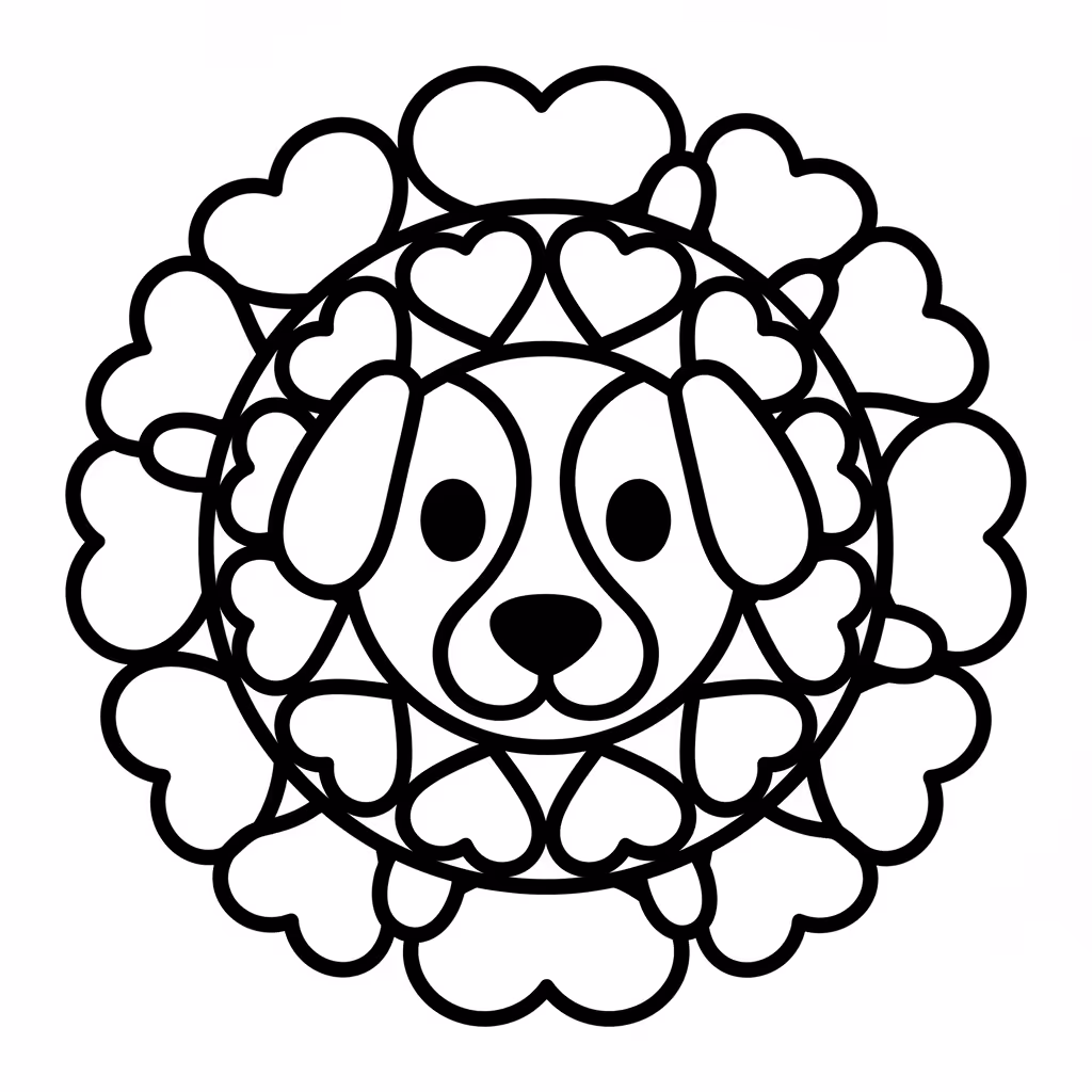 coloriage pour enfant à télécharger, niveau facile.
