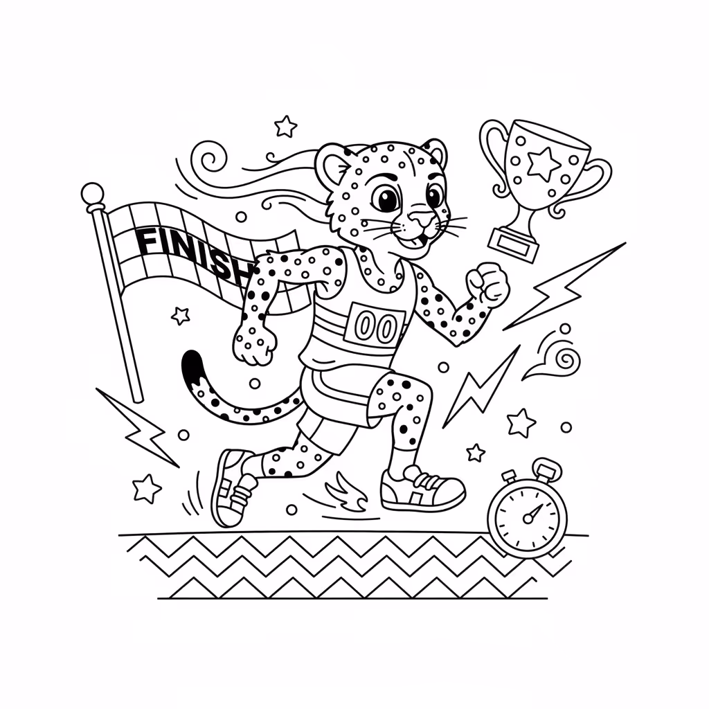 coloriage pour enfant à télécharger, niveau intermédiaire.