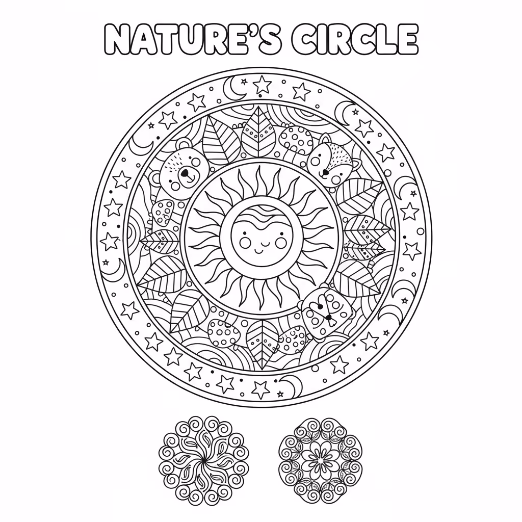 coloriage pour enfant à télécharger, niveau intermédiaire.