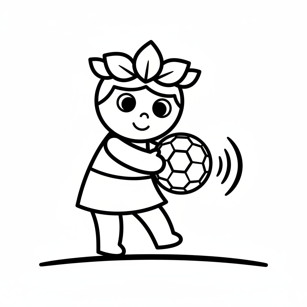coloriage pour enfant à télécharger, niveau facile.