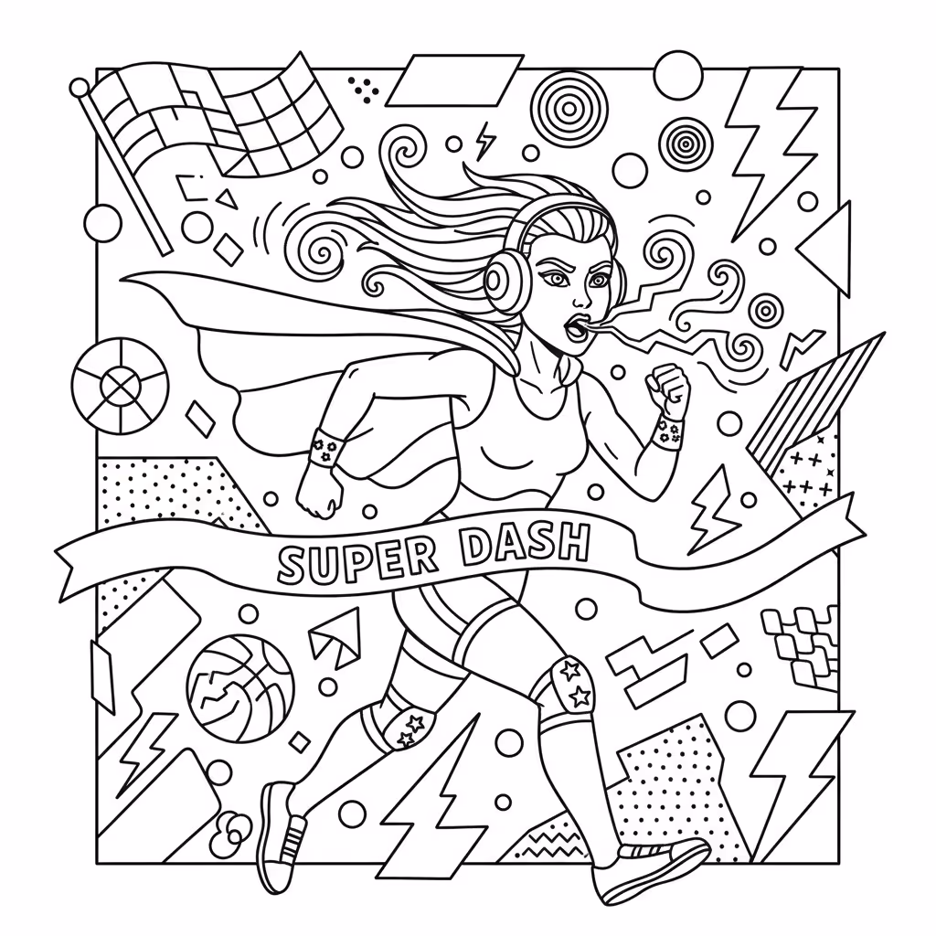 coloriage pour enfant à télécharger, niveau intermédiaire.