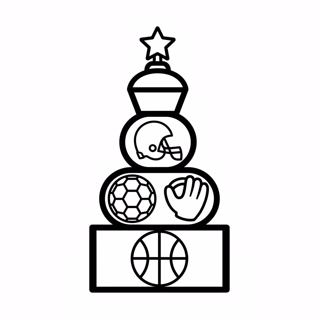 Picture of a printable coloring page showing Tower, level medium