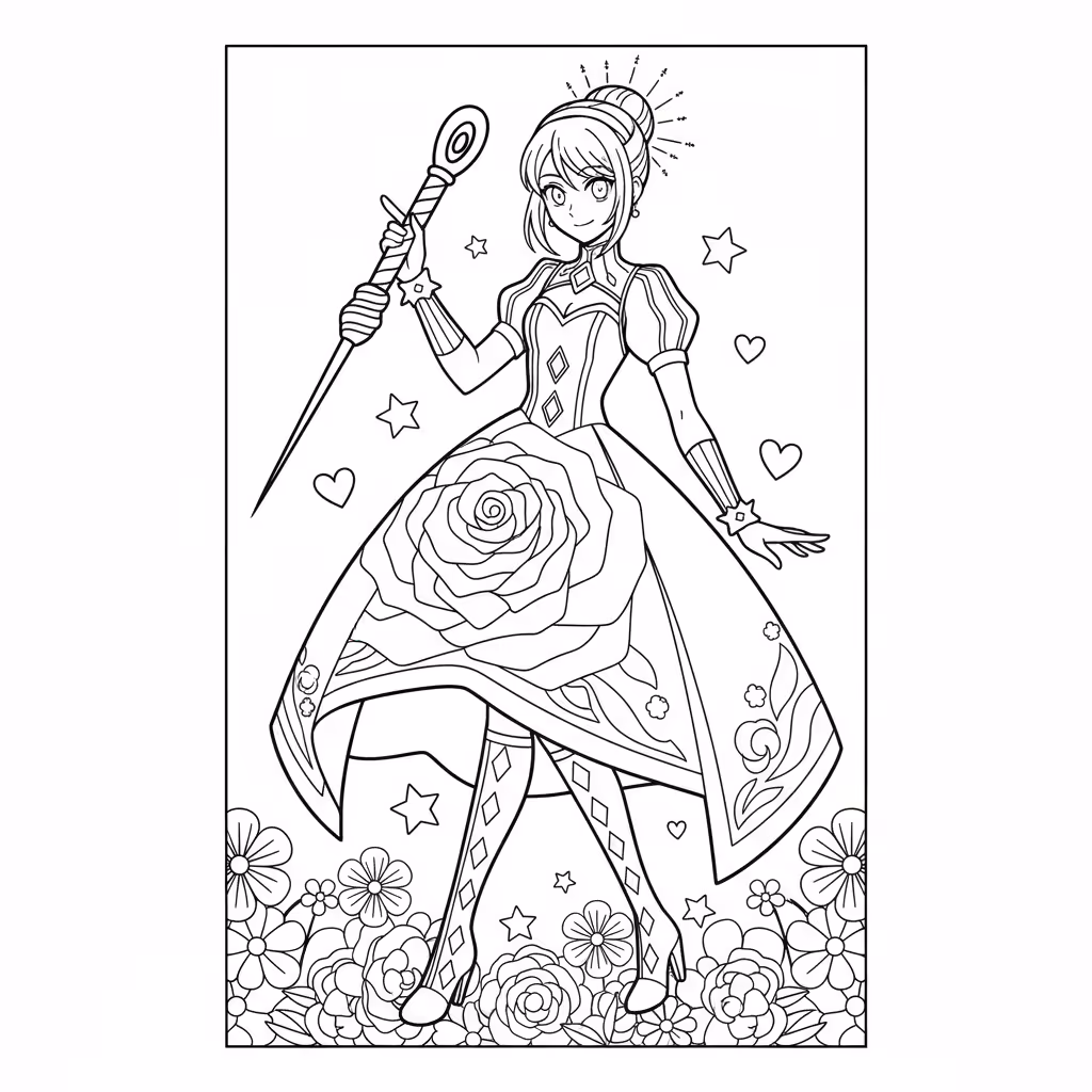 coloriage pour enfant à télécharger, niveau intermédiaire.