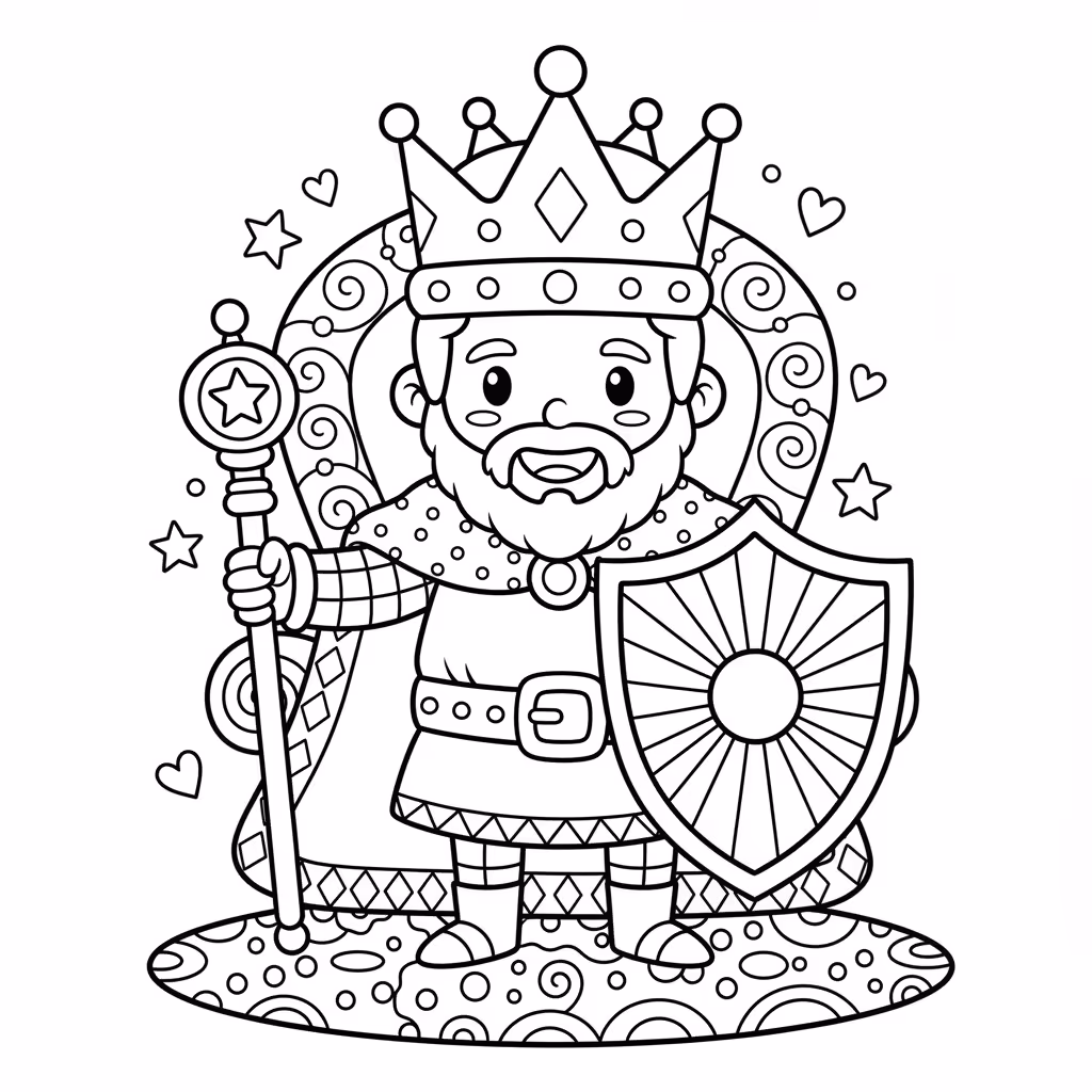coloriage pour enfant à télécharger, niveau intermédiaire.