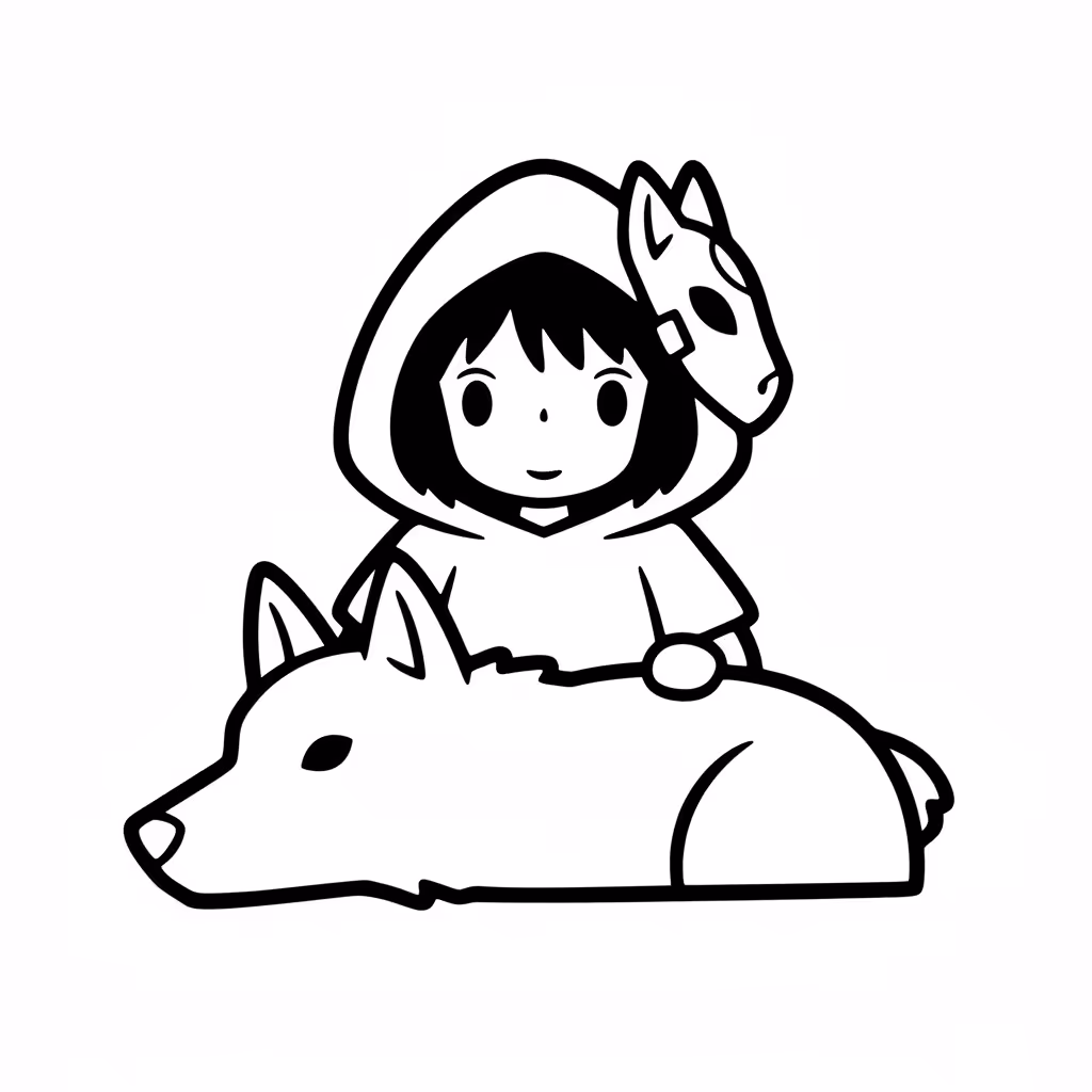 Picture of a printable coloring page showing Gardening, level easy
