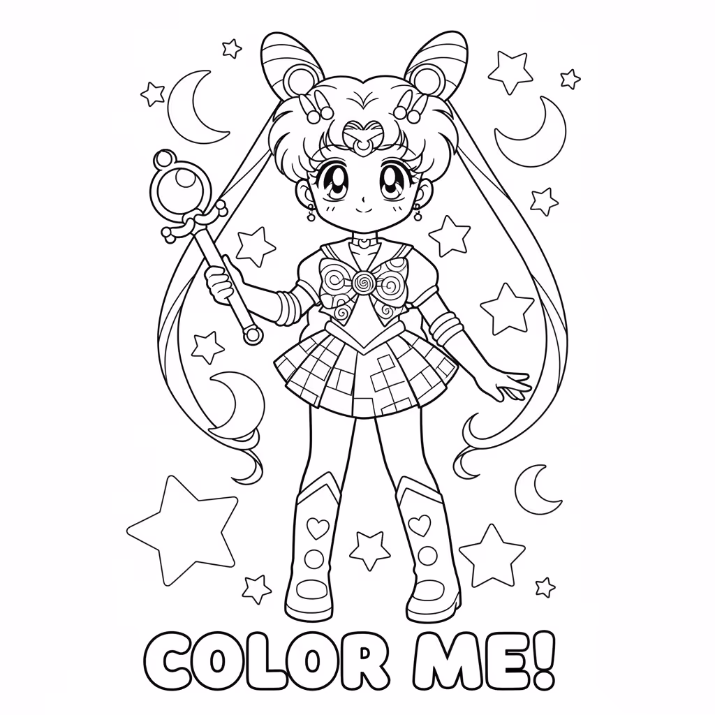 coloriage pour enfant à télécharger, niveau intermédiaire.