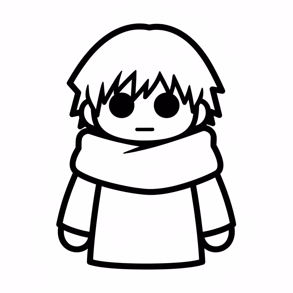 Picture of a printable coloring page showing African PrincessAizawa, level easy