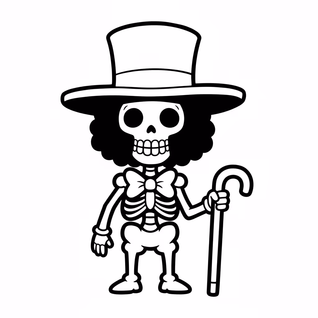 Picture of a printable coloring page showing African PrincessBrook, level easy