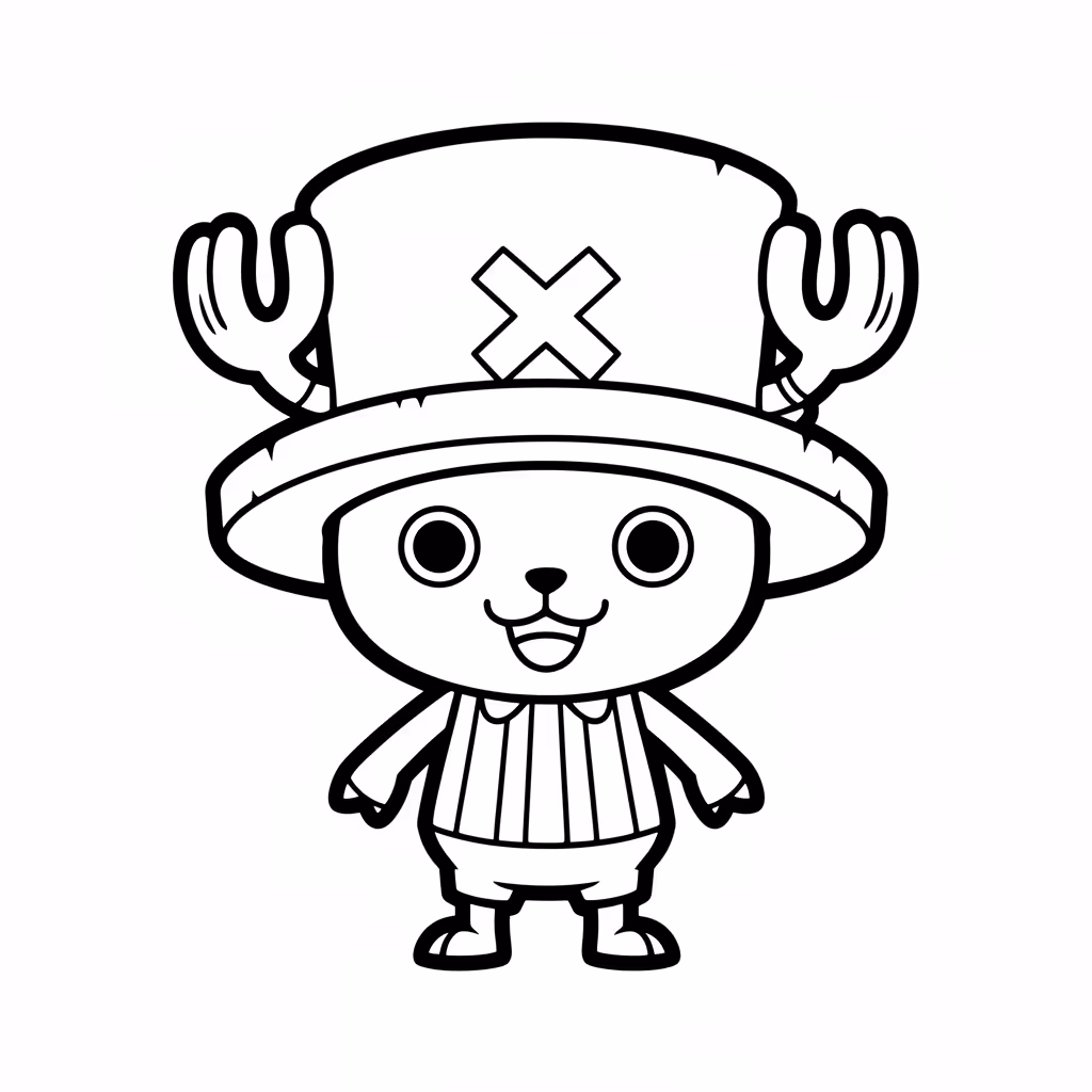 Picture of a printable coloring page showing African PrincessChopper, level easy