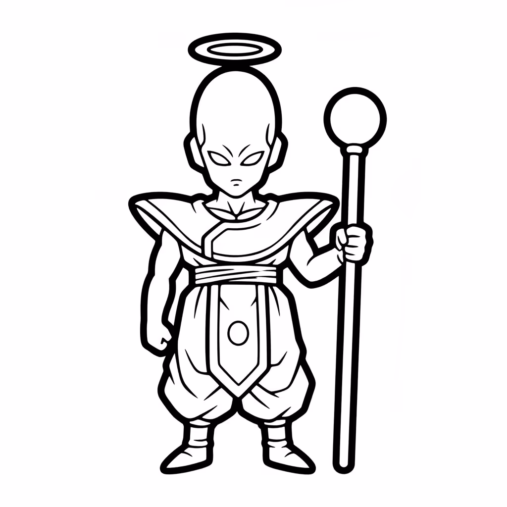Picture of a printable coloring page showing Gardening, level easy
