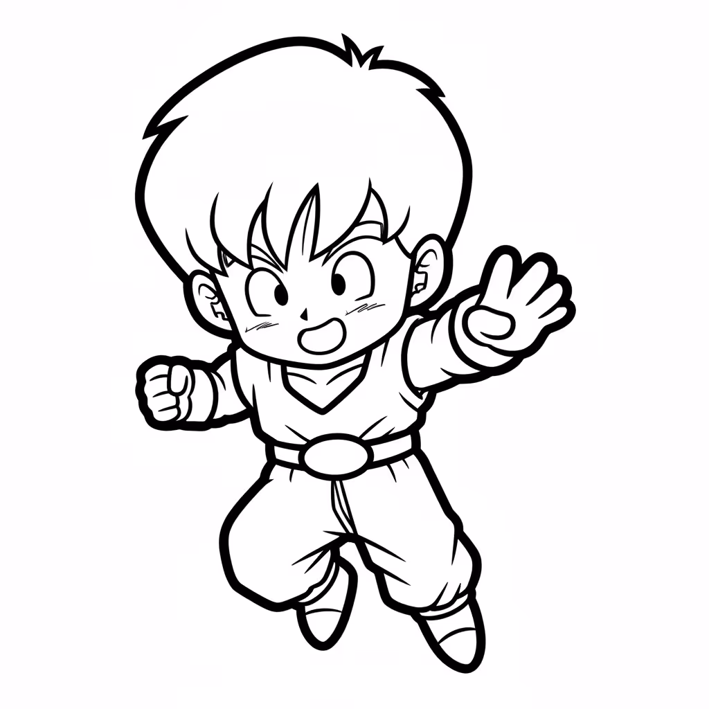 Picture of a printable coloring page showing Gardening, level easy