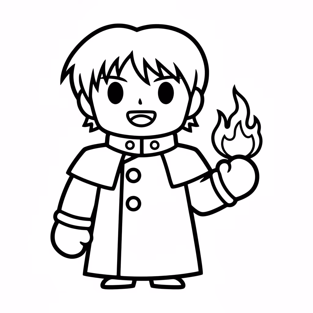 Picture of a printable coloring page showing Gardening, level easy