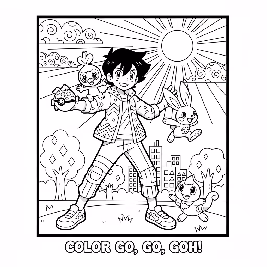 coloriage pour enfant à télécharger, niveau intermédiaire.