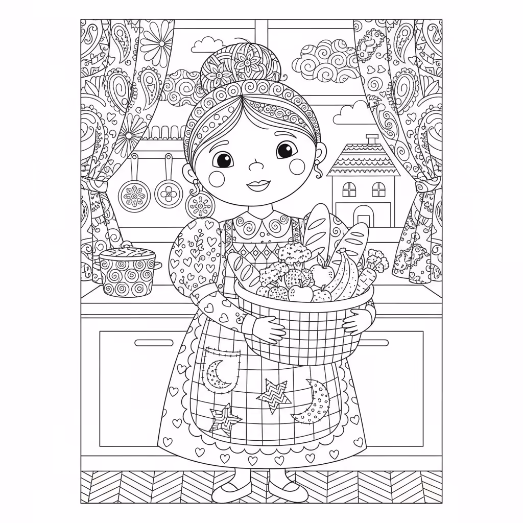 coloriage pour enfant à télécharger, niveau facile.coloriage pour enfant à télécharger, niveau difficile.