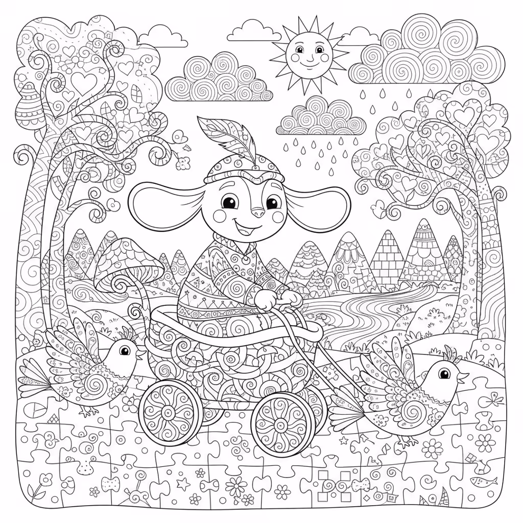 coloriage pour enfant à télécharger, niveau facile.coloriage pour enfant à télécharger, niveau difficile.