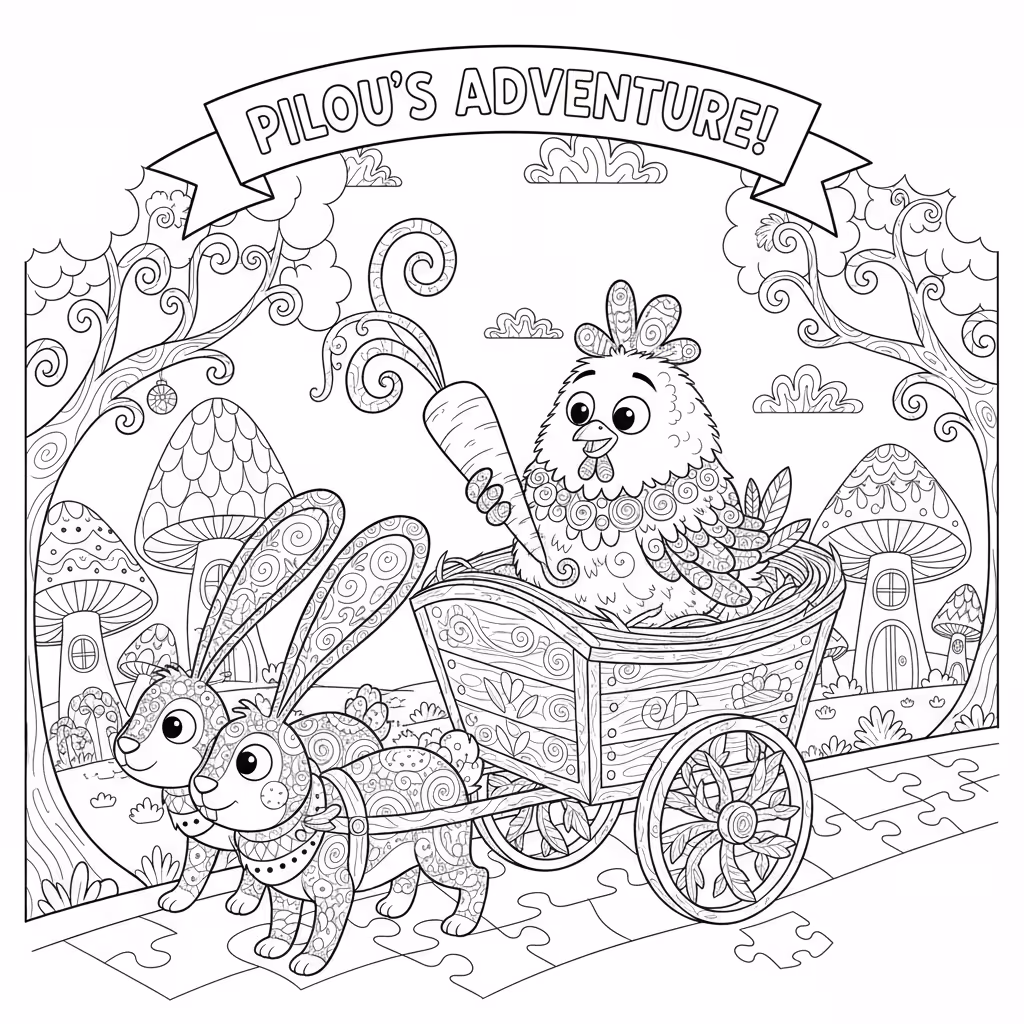 coloriage pour enfant à télécharger, niveau facile.coloriage pour enfant à télécharger, niveau difficile.