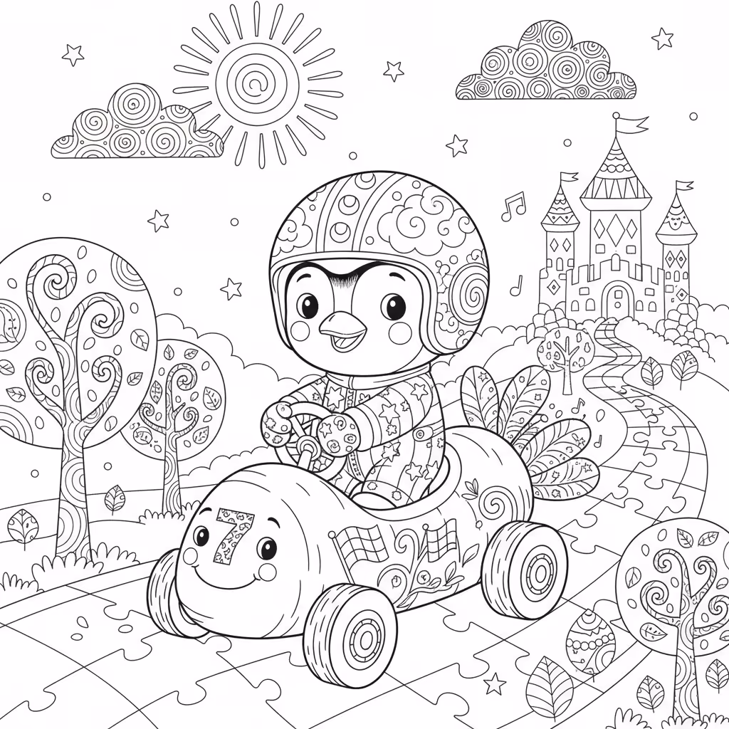 coloriage pour enfant à télécharger, niveau facile.coloriage pour enfant à télécharger, niveau difficile.