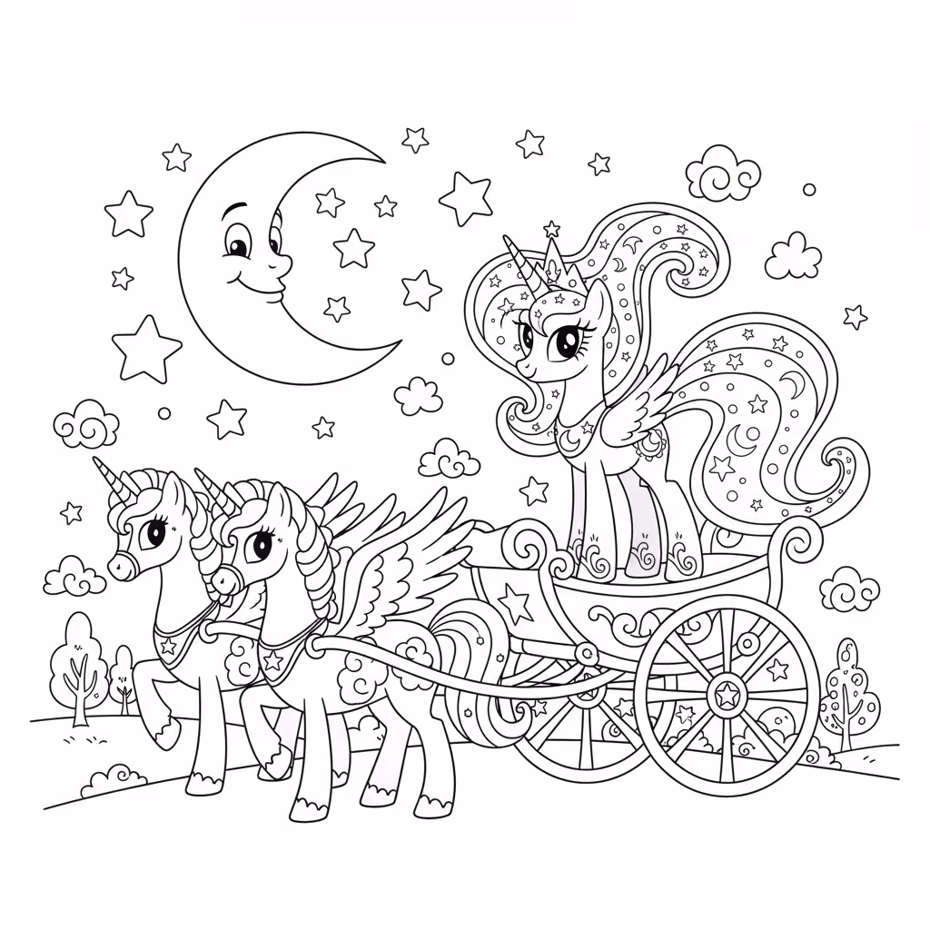 coloriage pour enfant à télécharger, niveau intermédiaire.