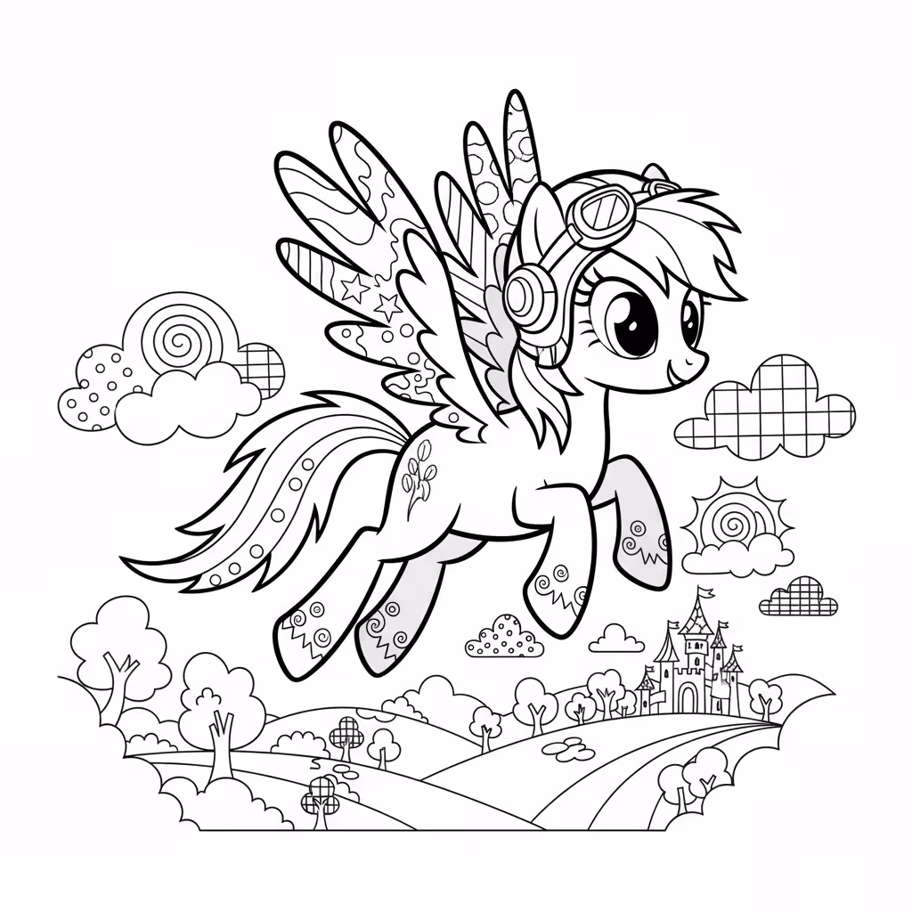 coloriage pour enfant à télécharger, niveau intermédiaire.