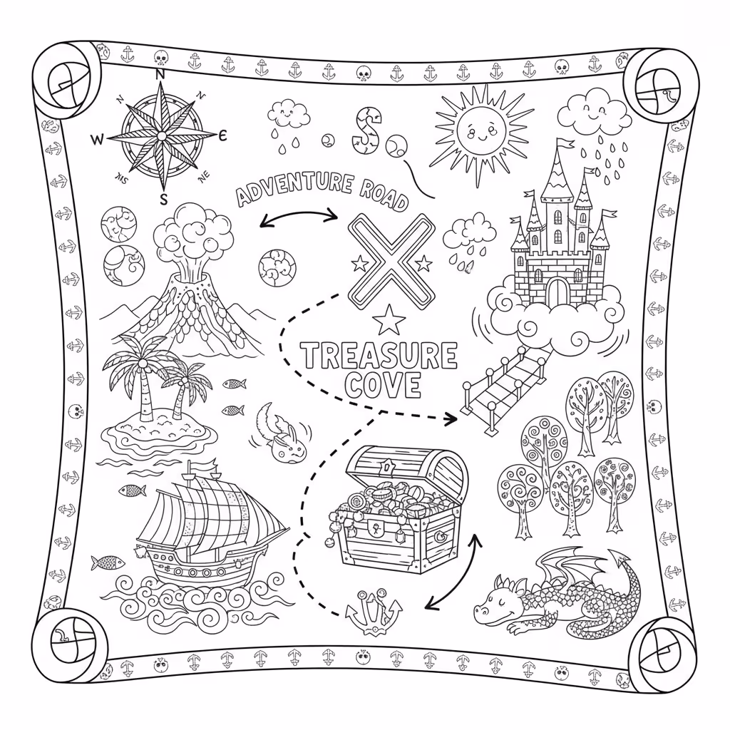 coloriage pour enfant à télécharger, niveau facile.coloriage pour enfant à télécharger, niveau difficile.