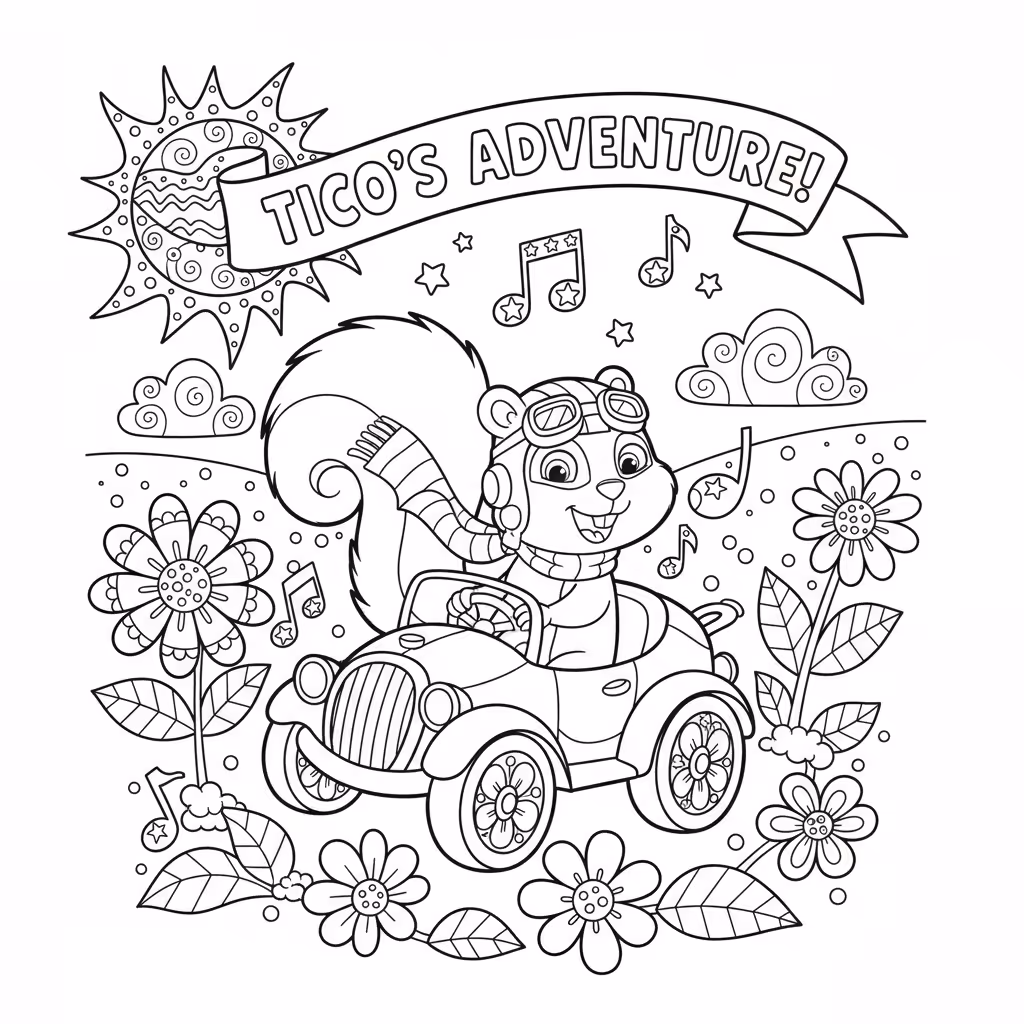coloriage pour enfant à télécharger, niveau intermédiaire.