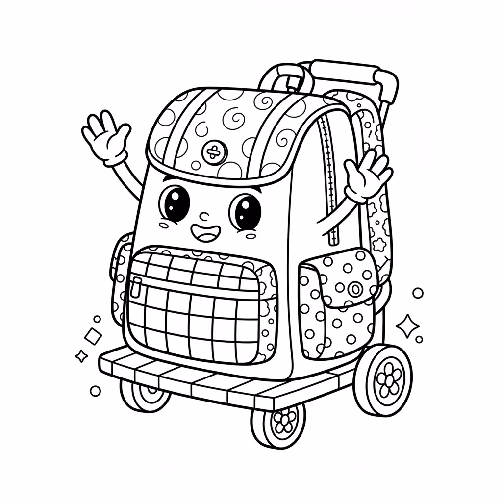 coloriage pour enfant à télécharger, niveau intermédiaire.