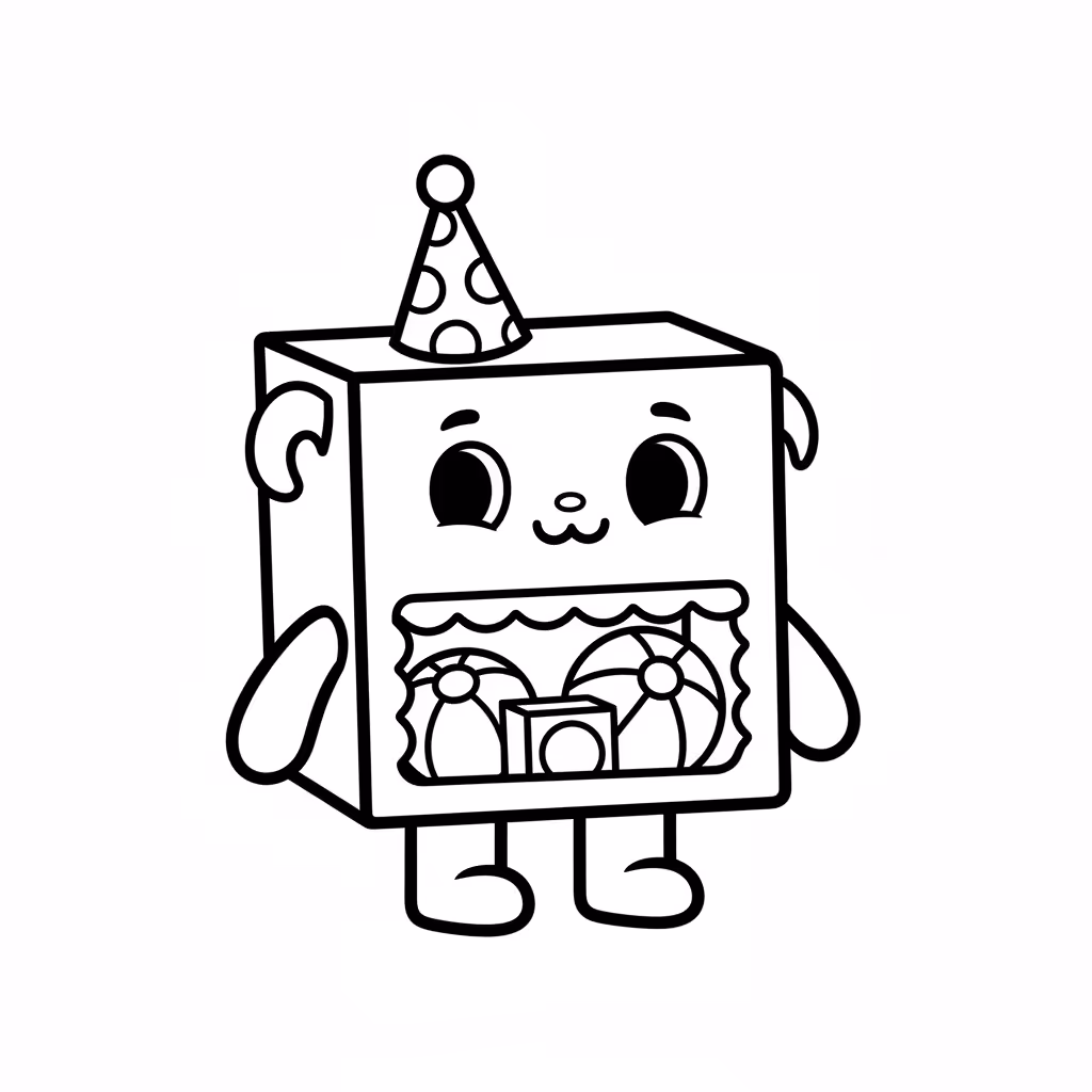 coloriage pour enfant à télécharger, niveau facile.