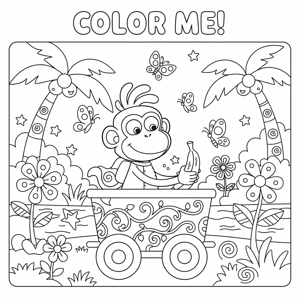 coloriage pour enfant à télécharger, niveau intermédiaire.