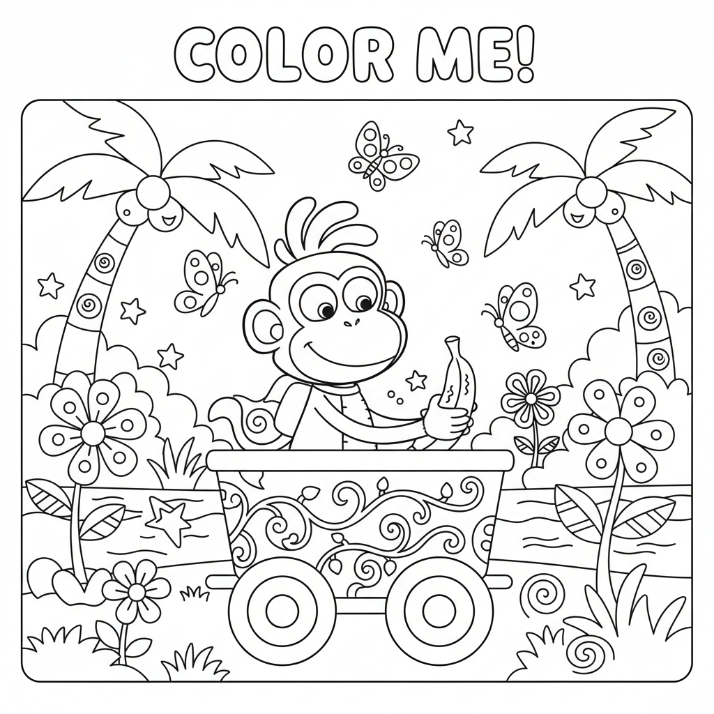 coloriage pour enfant à télécharger, niveau intermédiaire.