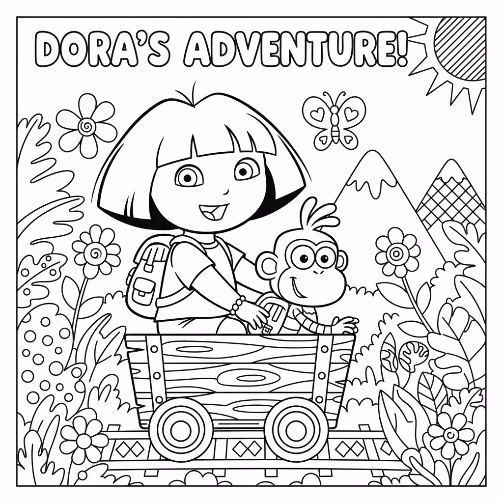 coloriage pour enfant à télécharger, niveau intermédiaire.