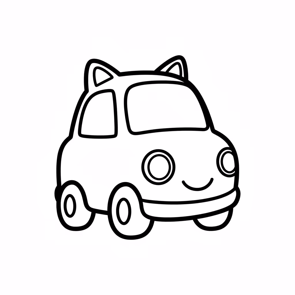 coloriage pour enfant à télécharger, niveau facile.