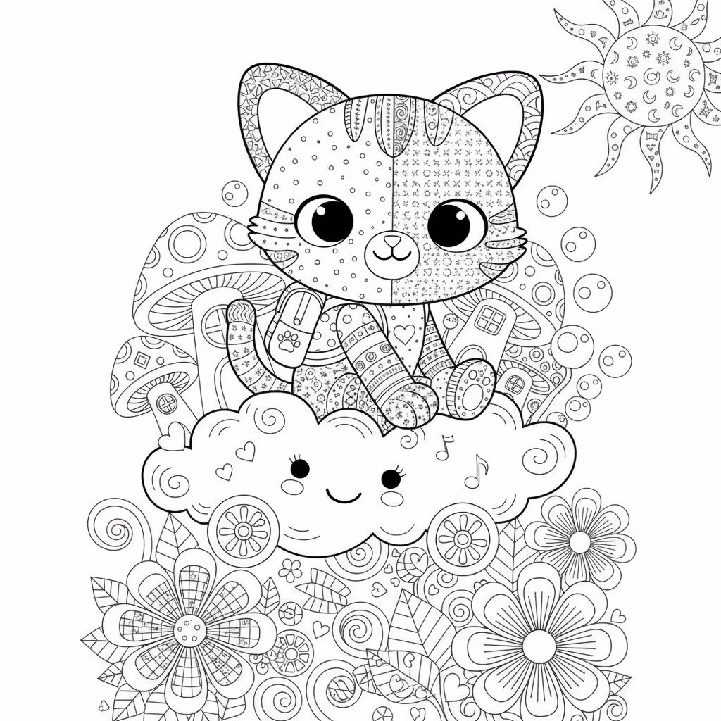 coloriage pour enfant à télécharger, niveau facile.coloriage pour enfant à télécharger, niveau difficile.