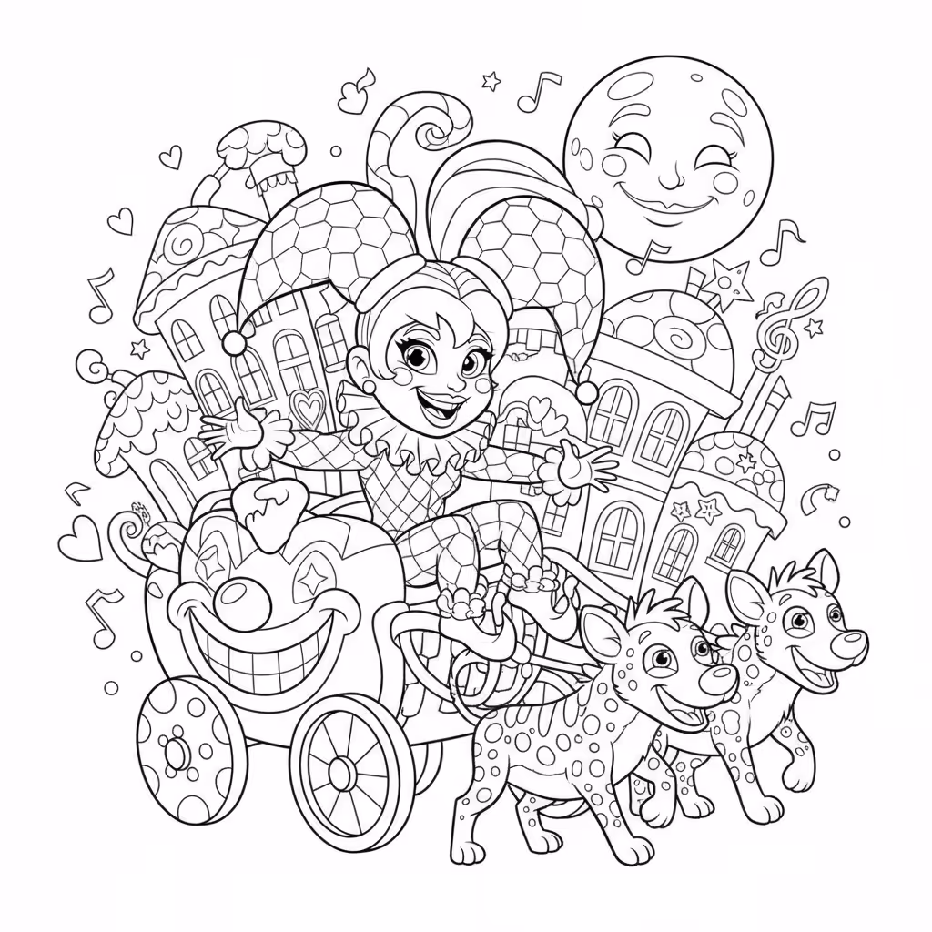 coloriage pour enfant à télécharger, niveau intermédiaire.
