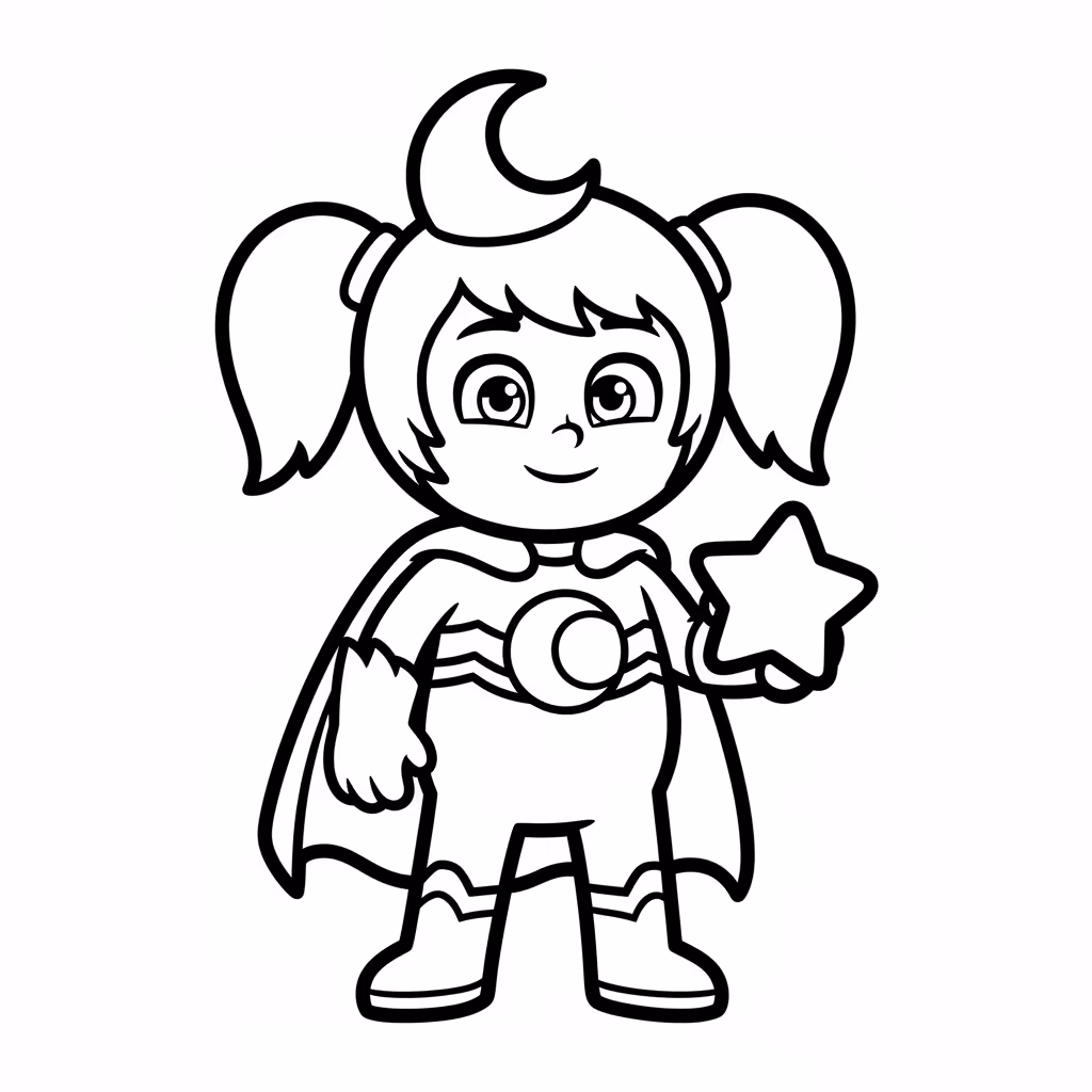 Picture of a printable coloring page showing Gardening, level easy