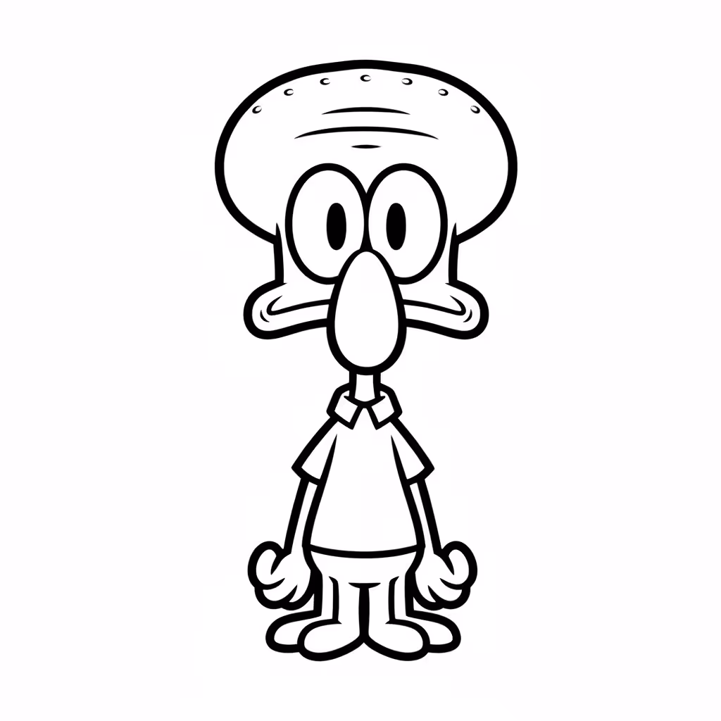 Picture of a printable coloring page showing Gardening, level easy