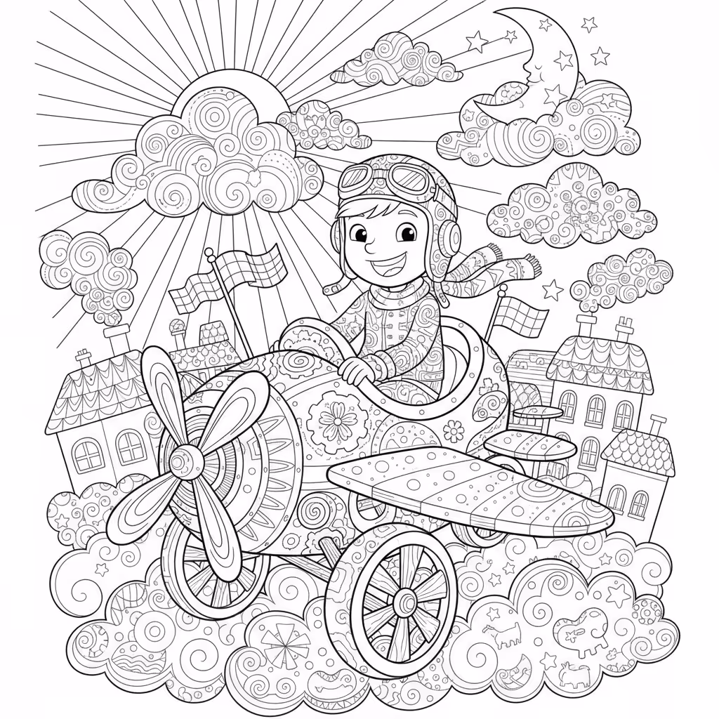 coloriage pour enfant à télécharger, niveau facile.coloriage pour enfant à télécharger, niveau difficile.