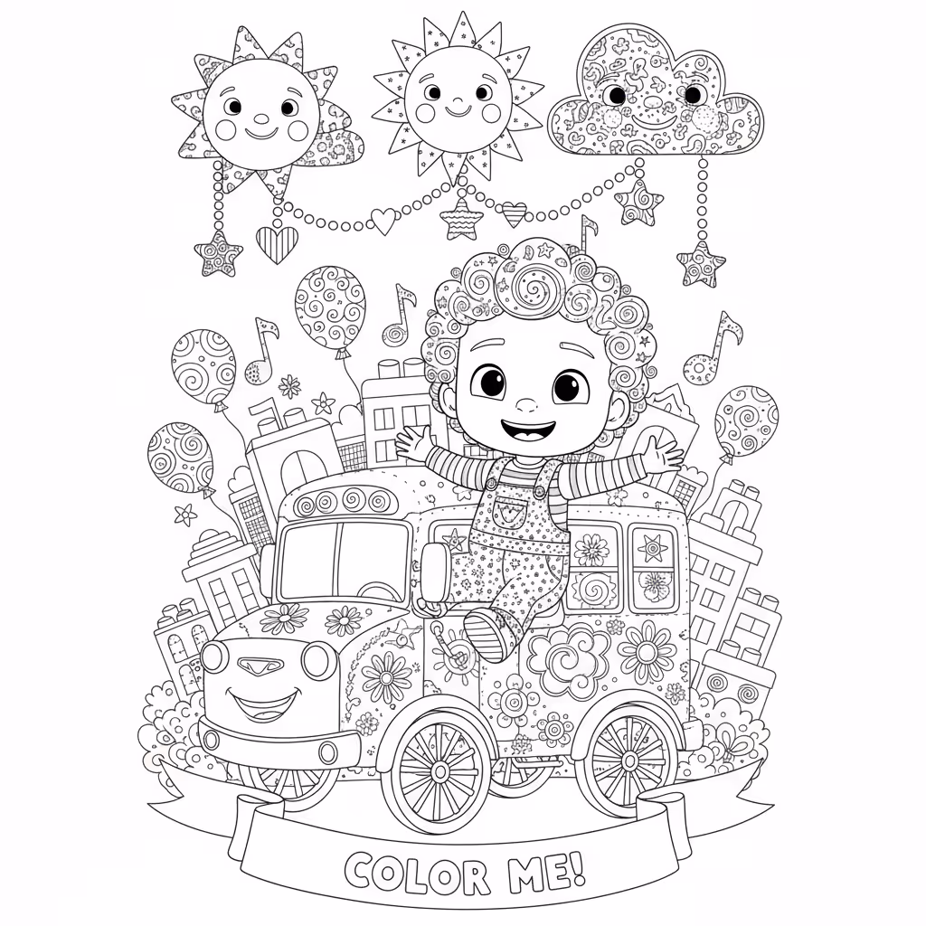 coloriage pour enfant à télécharger, niveau facile.coloriage pour enfant à télécharger, niveau difficile.