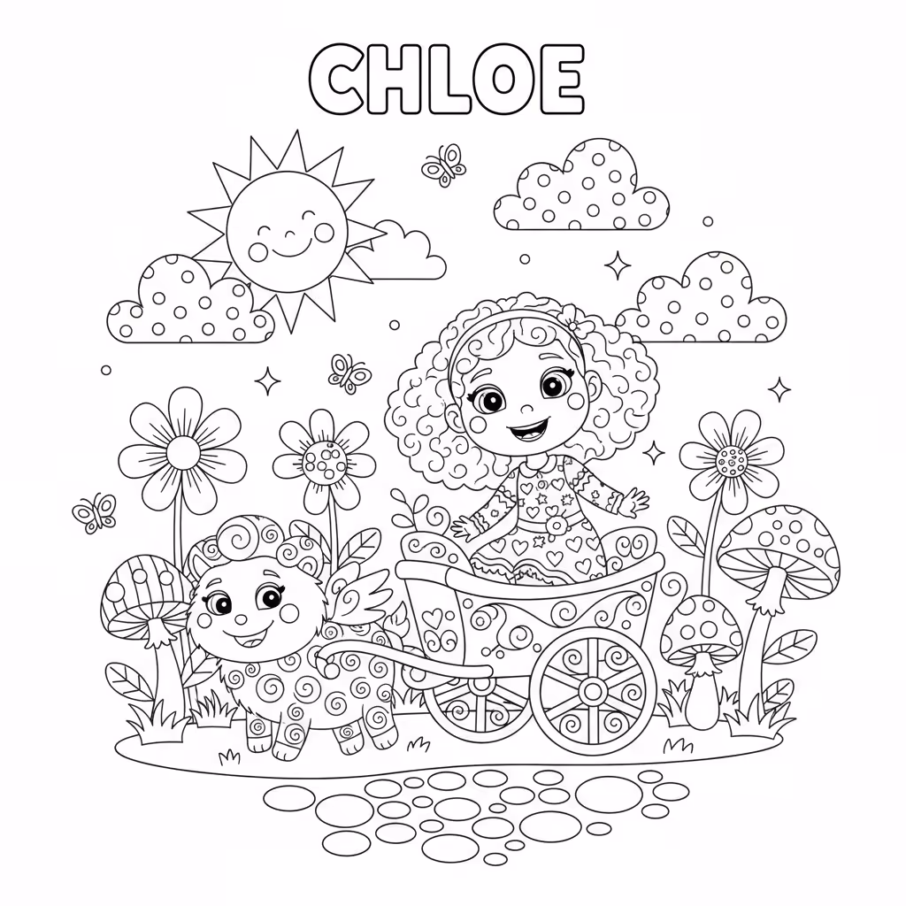 coloriage pour enfant à télécharger, niveau intermédiaire.