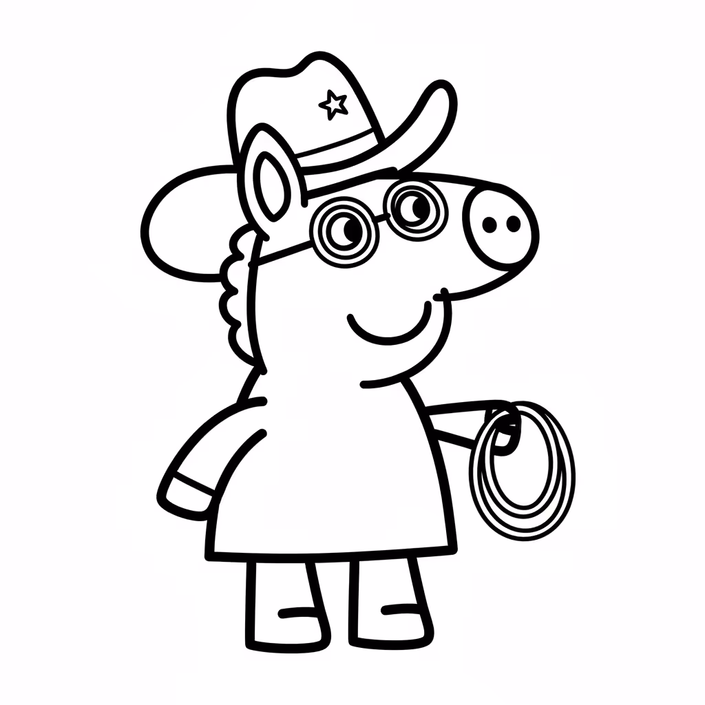 Picture of a printable coloring page showing Gardening, level easy