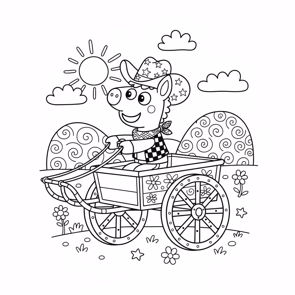coloriage pour enfant à télécharger, niveau intermédiaire.