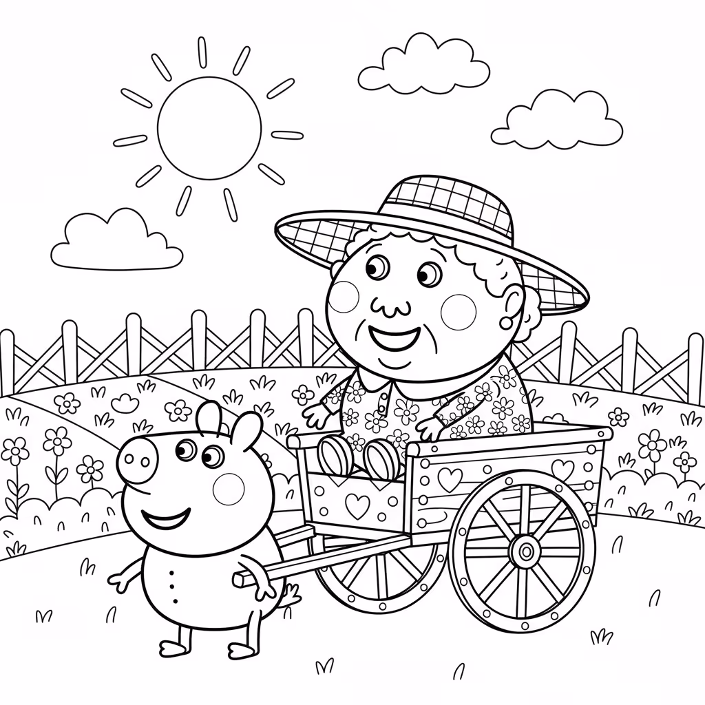 coloriage pour enfant à télécharger, niveau intermédiaire.