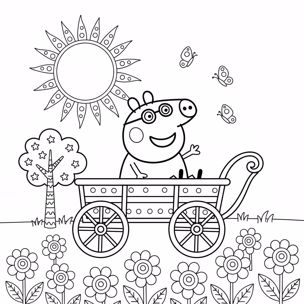 coloriage pour enfant à télécharger, niveau intermédiaire.