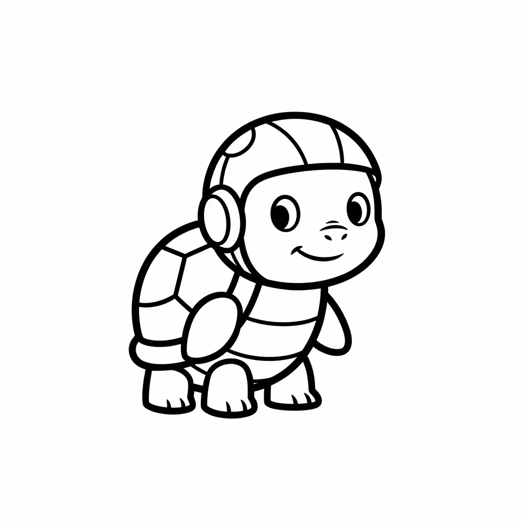 Picture of a printable coloring page showing Gardening, level easy