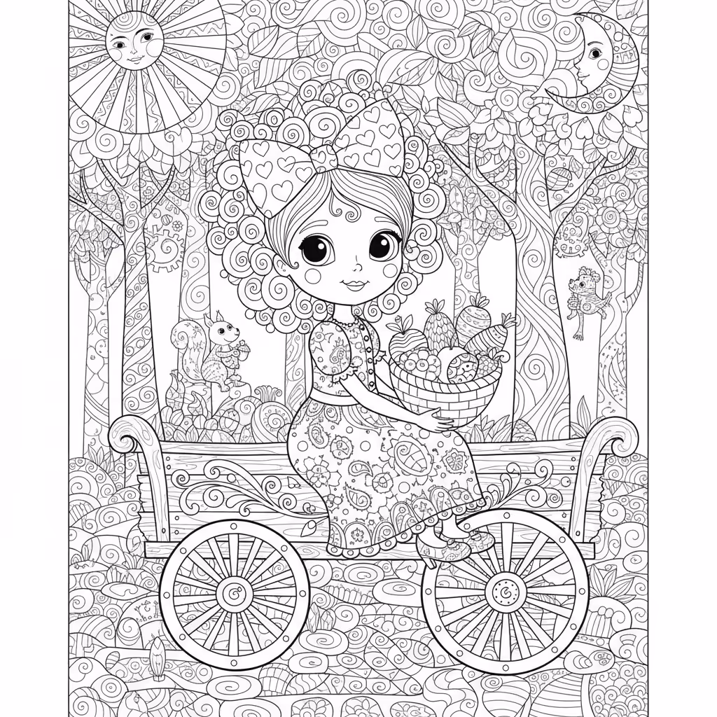 coloriage pour enfant à télécharger, niveau facile.coloriage pour enfant à télécharger, niveau difficile.