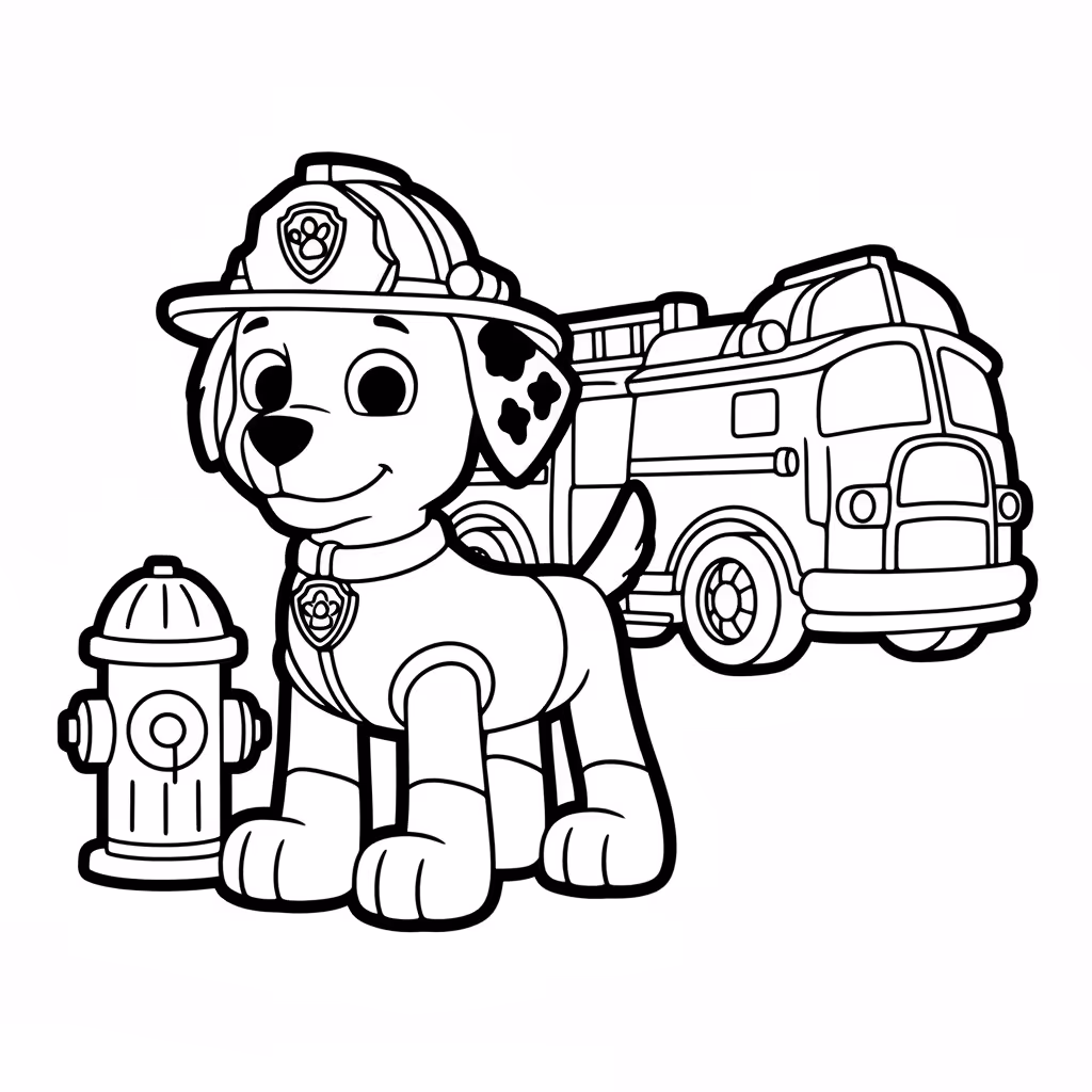 Picture of a printable coloring page showing Gardening, level easy